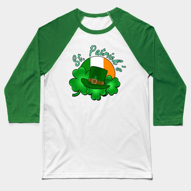 Irish St. Patrick's Baseball T-Shirt by Capturedtee